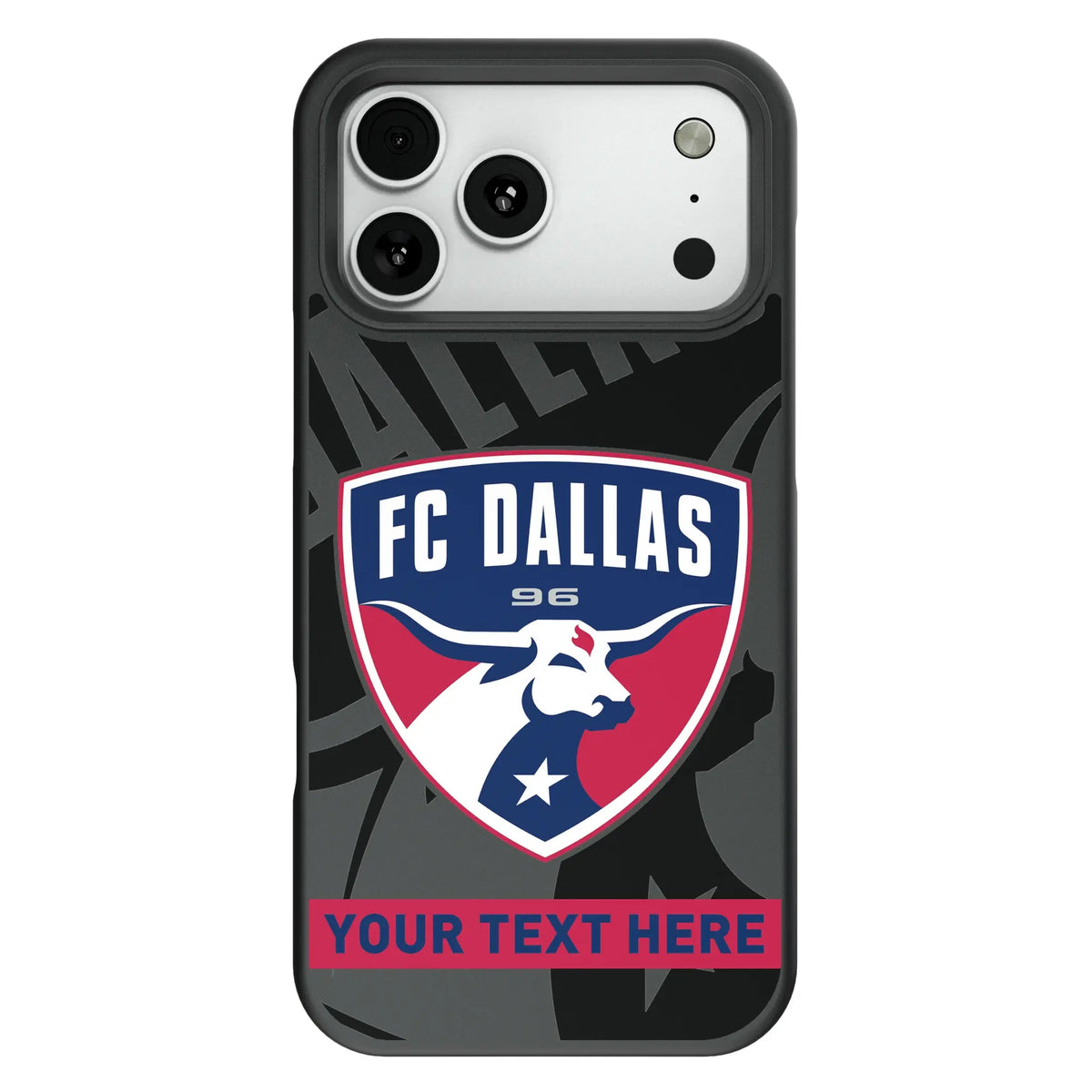 FC Dallas Personalized Tilt Bump Phone Case for Apple iPhone