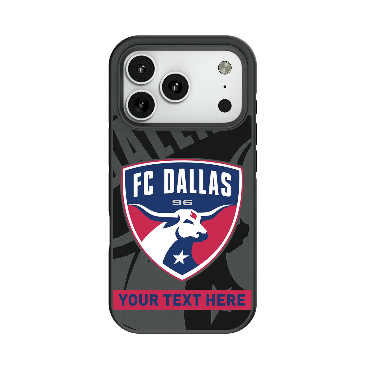 FC Dallas Personalized Tilt Bump Phone Case for Apple iPhone