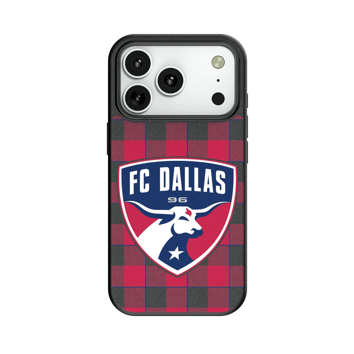 FC Dallas Plaid MagSafe Compatible Phone Case for Apple iPhone