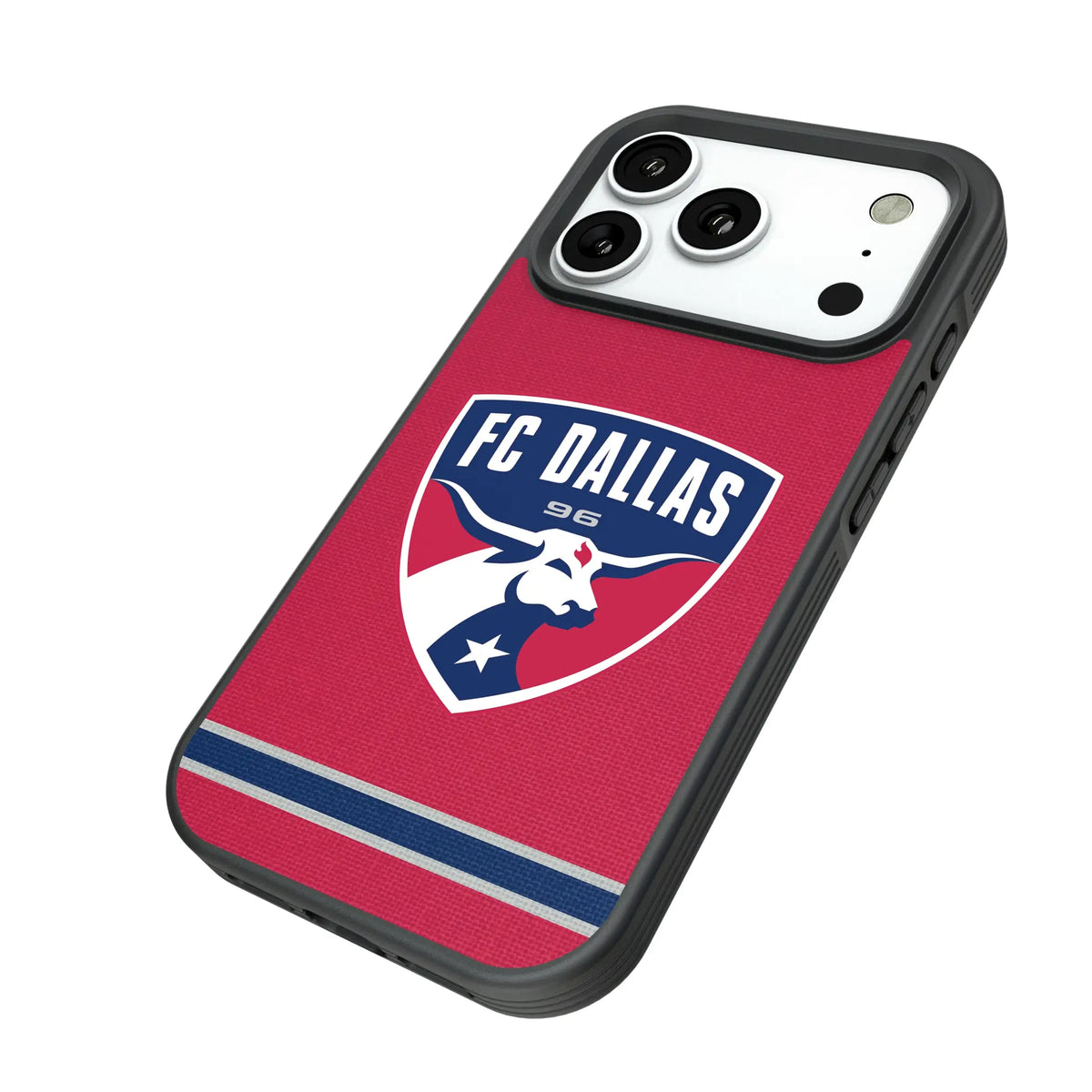FC Dallas Stripe iPhone Bump Phone Case for Apple iPhone - Isometric View#Device_iPhone 18 Pro