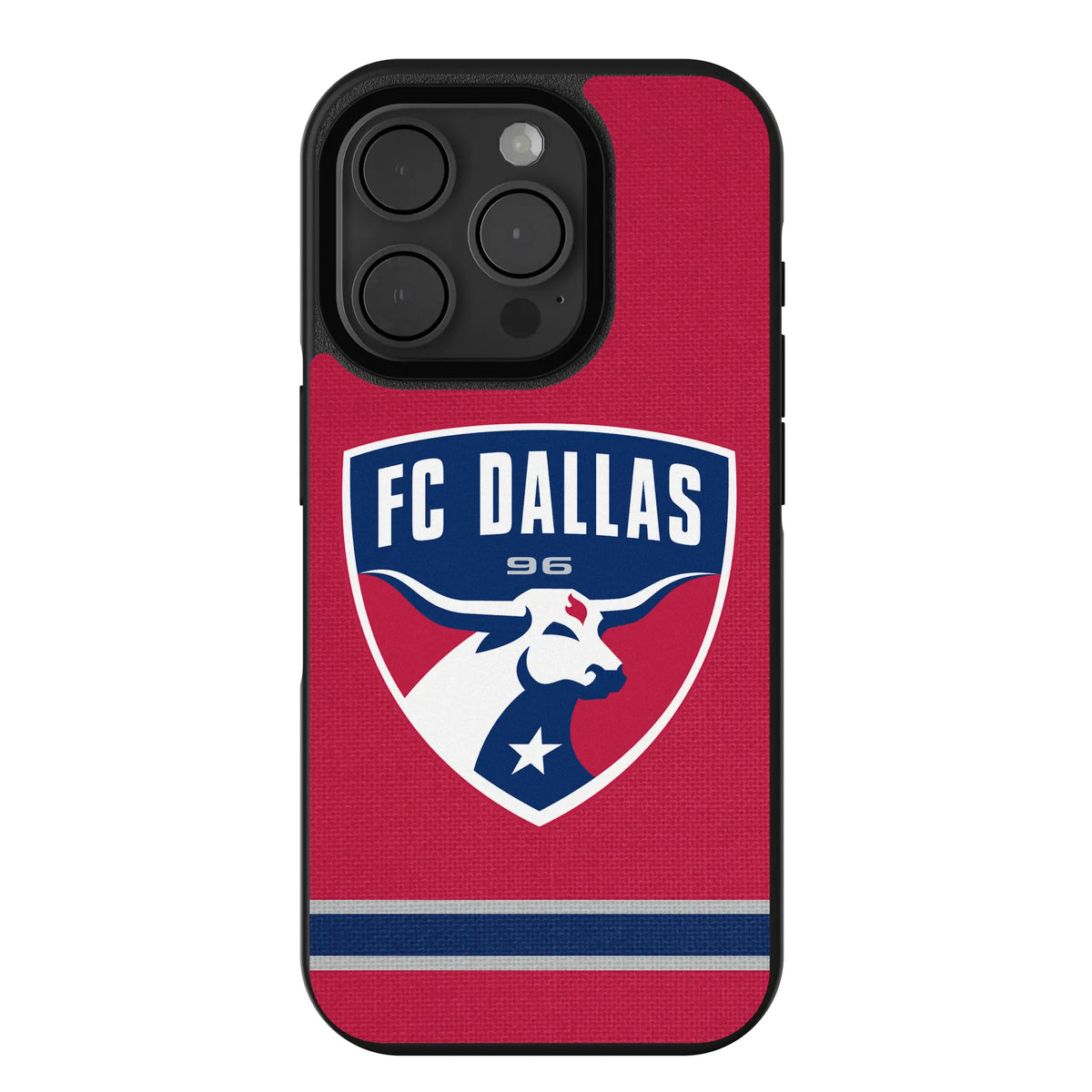 FC Dallas Stripe iPhone Bump Phone Case for Apple iPhone