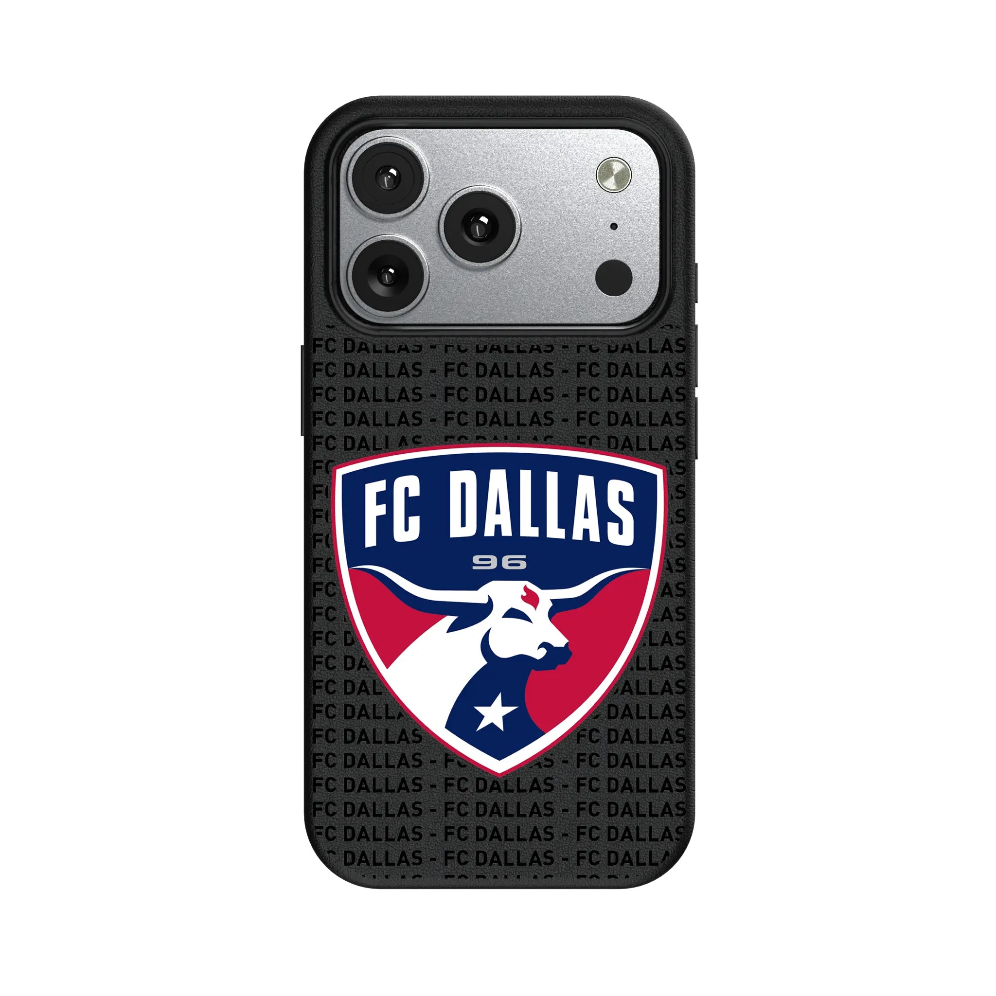 FC Dallas Text Backdrop iPhone MagSafe Compatible Phone Case for Apple iPhone#Device_iPhone 17 Pro