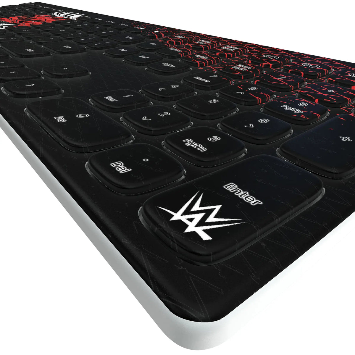 Finn Balor Steel KKB605 Curved Wireless Keyboard - Detail