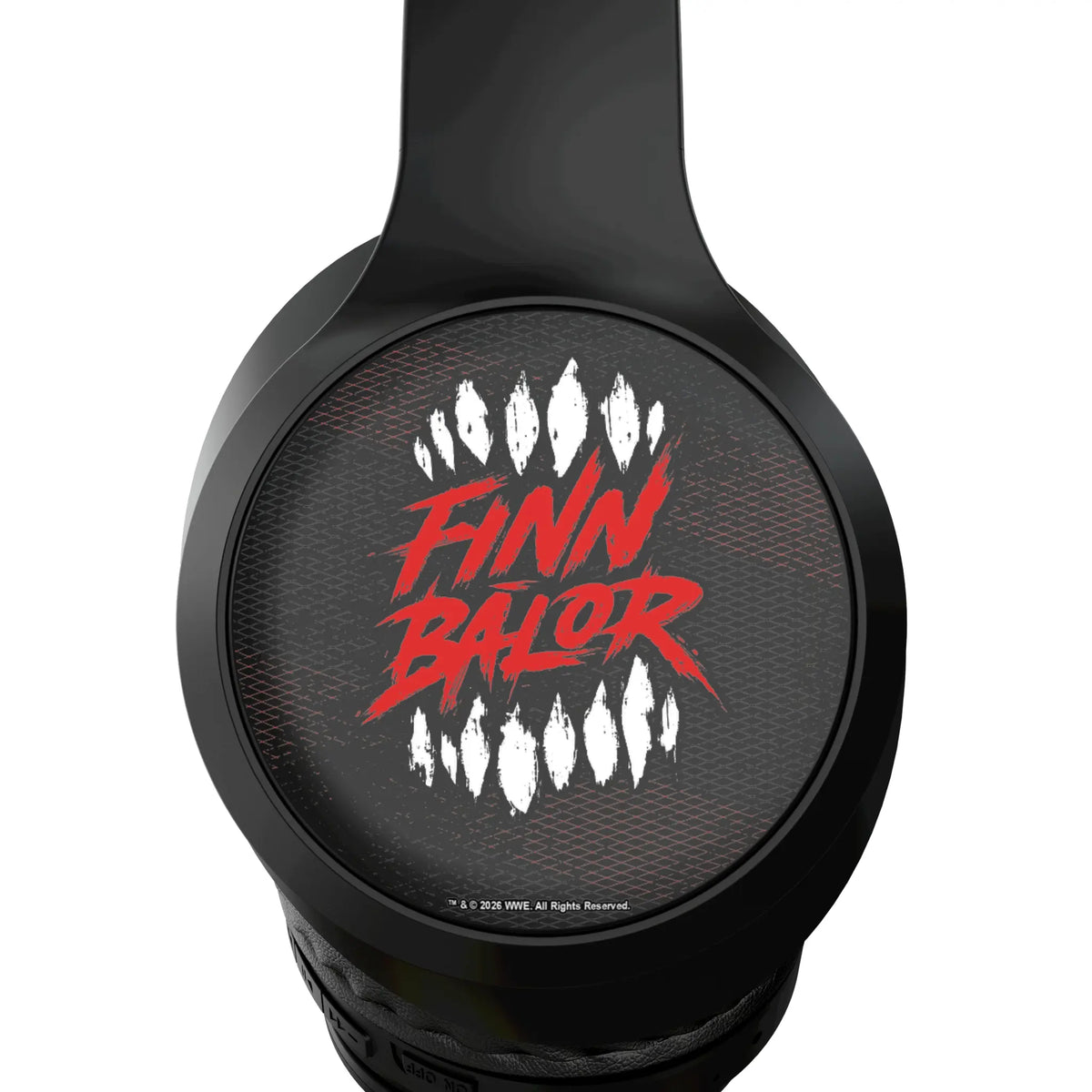 Finn Balor Steel Wireless Over-Ear Headphones With Case - Detail