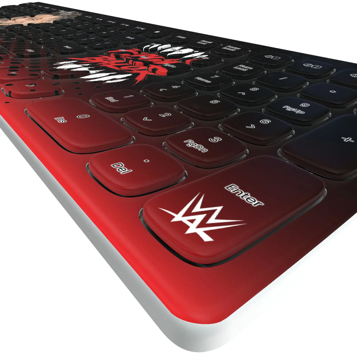 Finn Balor Superstar KKB605 Curved Wireless Keyboard - Detail