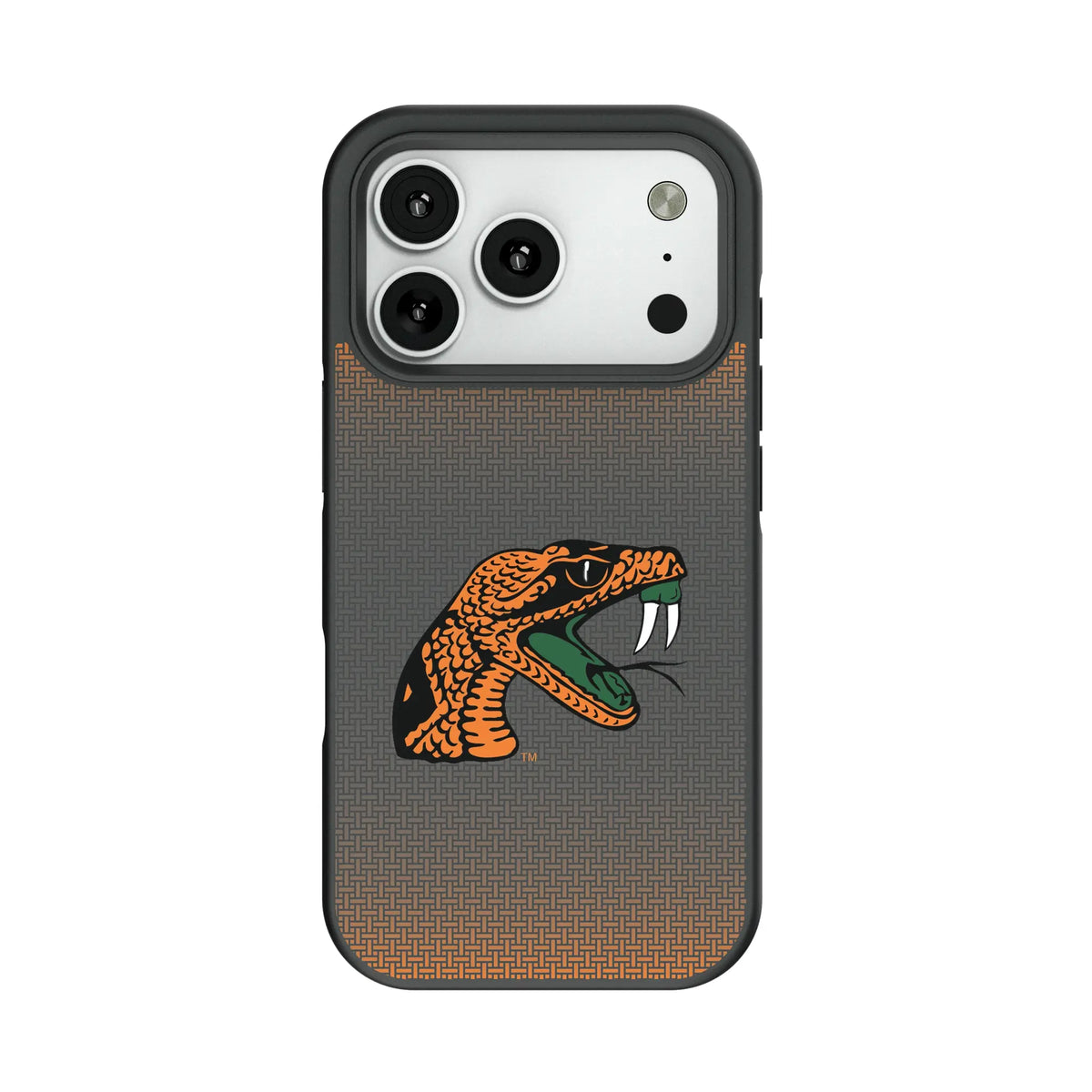 Florida A&M University Rattlers Linen Bump Phone Case for Apple iPhone