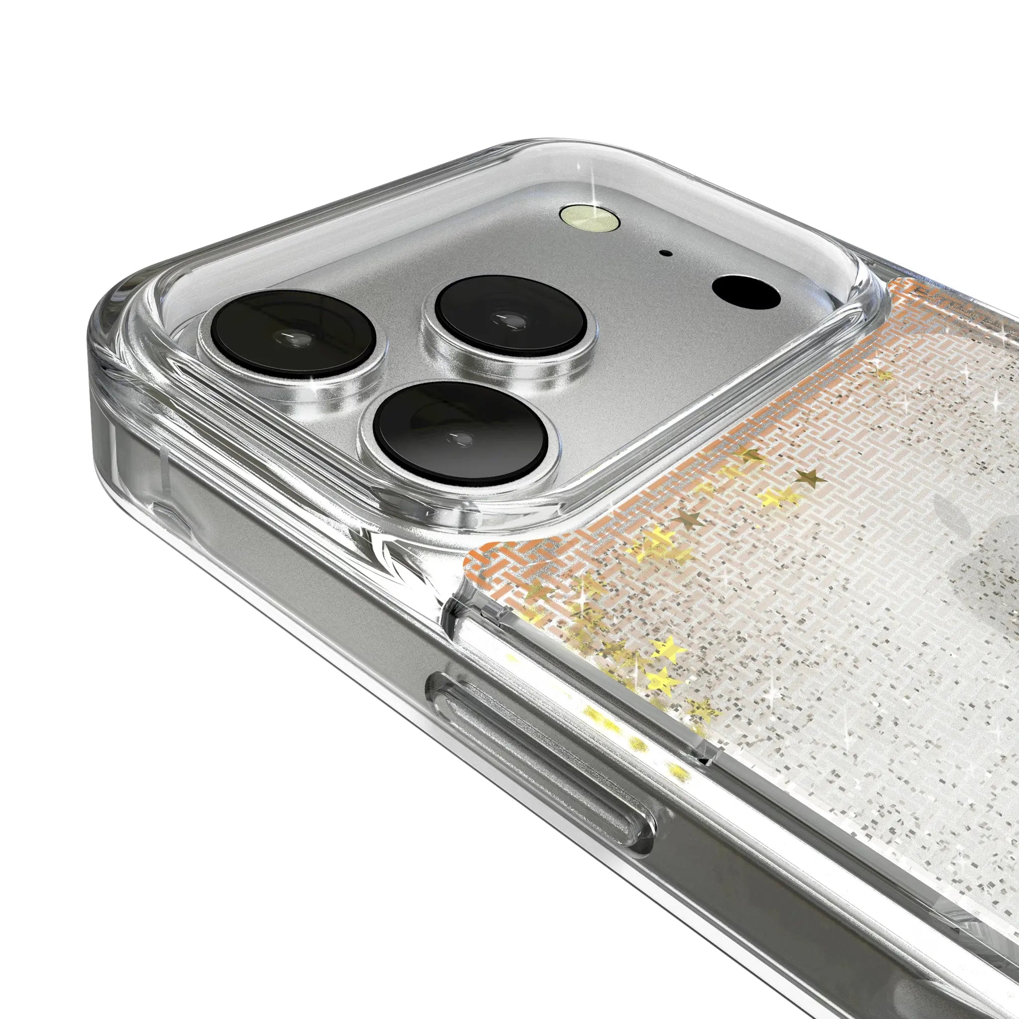 Florida A&M University Rattlers Linen iPhone Glitter Phone Case for Apple iPhone - Detail