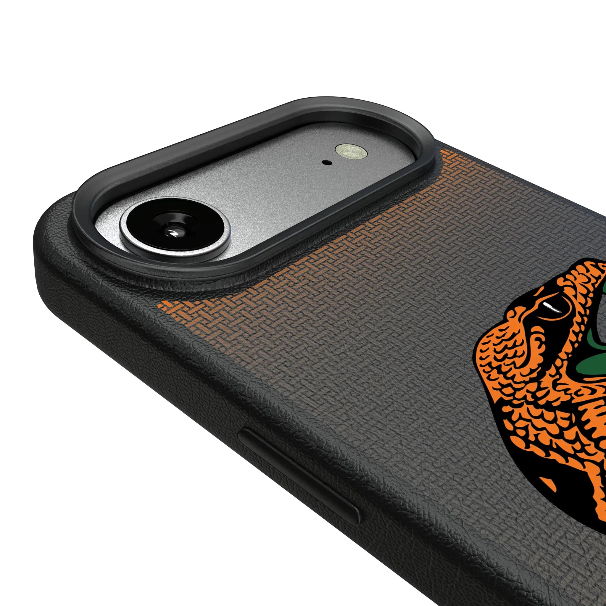 Florida A&M University Rattlers Linen iPhone MagSafe Compatible Phone Case for Apple iPhone - Detail#Device_iPhone Air