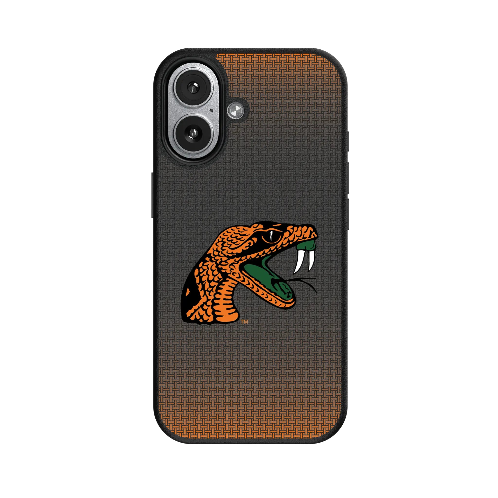 Florida A&M University Rattlers Linen iPhone MagSafe Compatible Phone Case for Apple iPhone#Device_iPhone 17