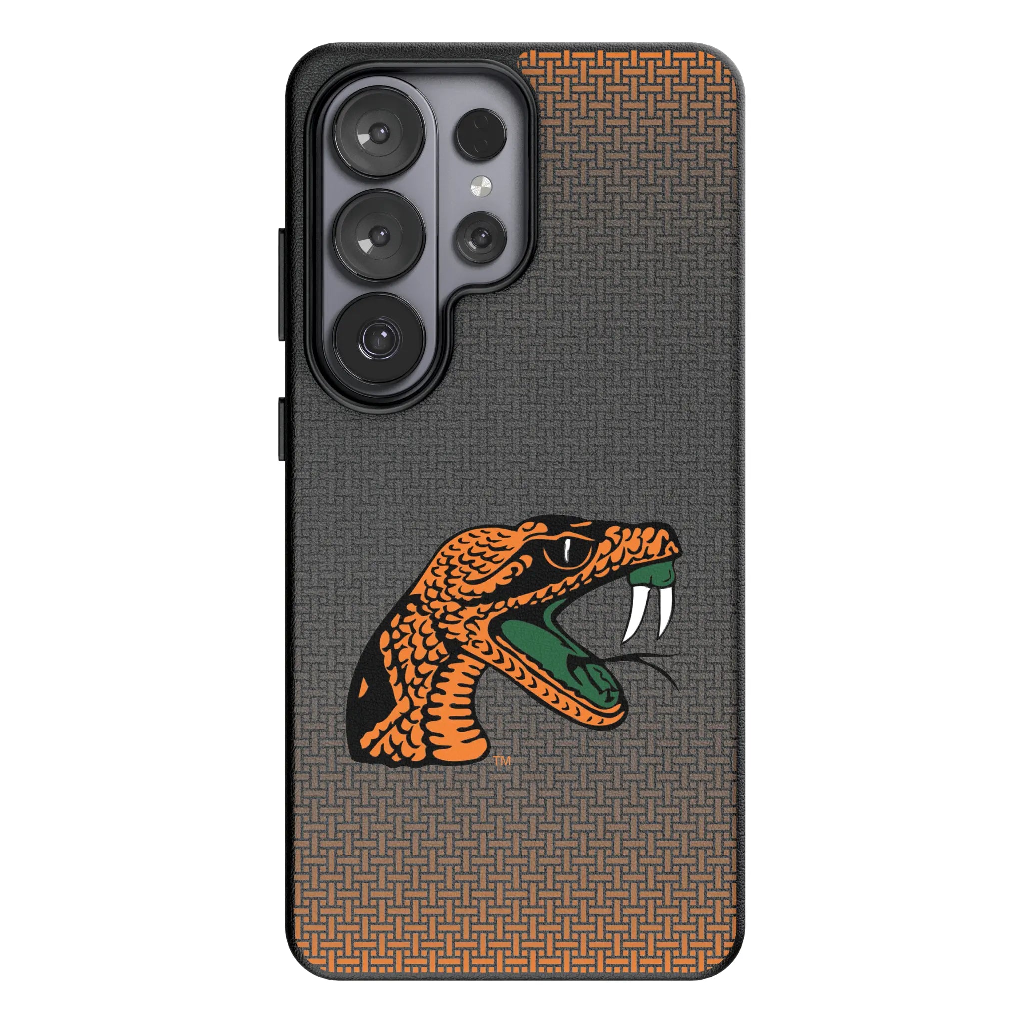 Florida A&M University Rattlers Linen Galaxy MagSafe Compatible Phone Case for Samsung Galaxy#Device_Galaxy S26 Ultra