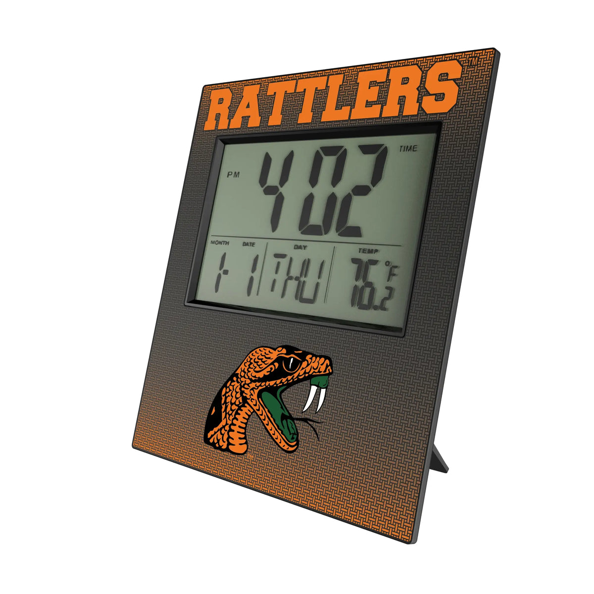 Florida A&M University Rattlers Linen Wall Clock