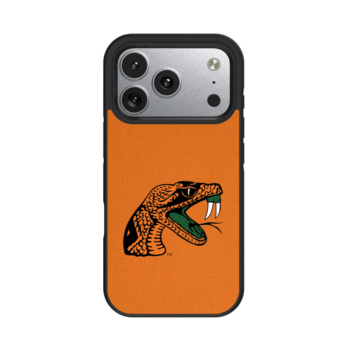 Florida A&M University Rattlers Solid iPhone Bump Phone Case for Apple iPhone#Device_iPhone 17 Pro