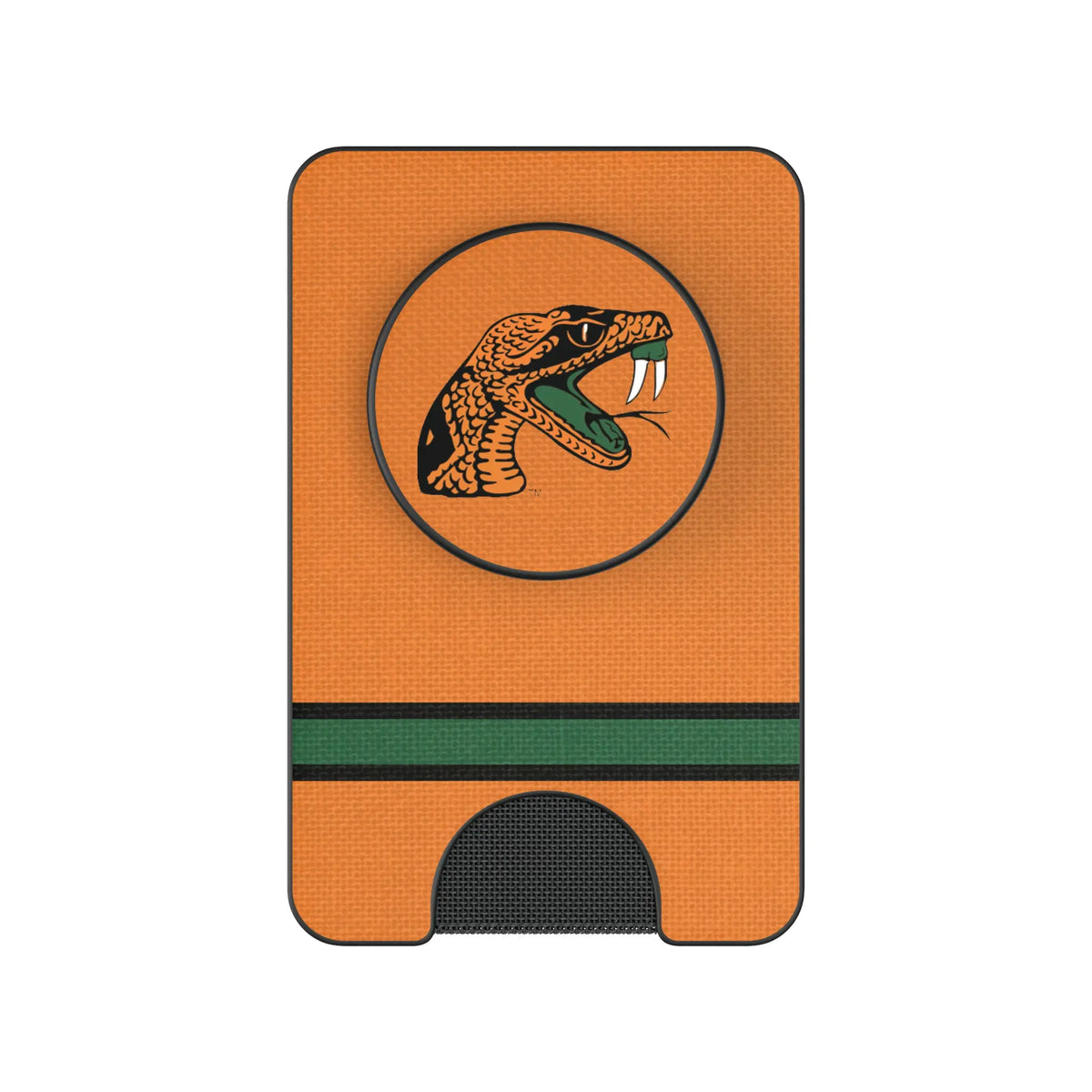 Florida A&M University Rattlers Stripe Popsockets Wallet Magnetic