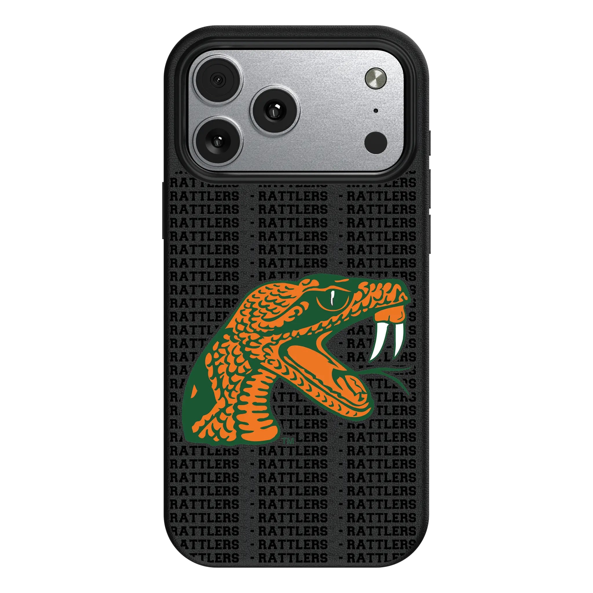 Florida A&M University Rattlers Text Backdrop iPhone MagSafe Compatible Phone Case for Apple iPhone#Device_iPhone 17 Pro Max