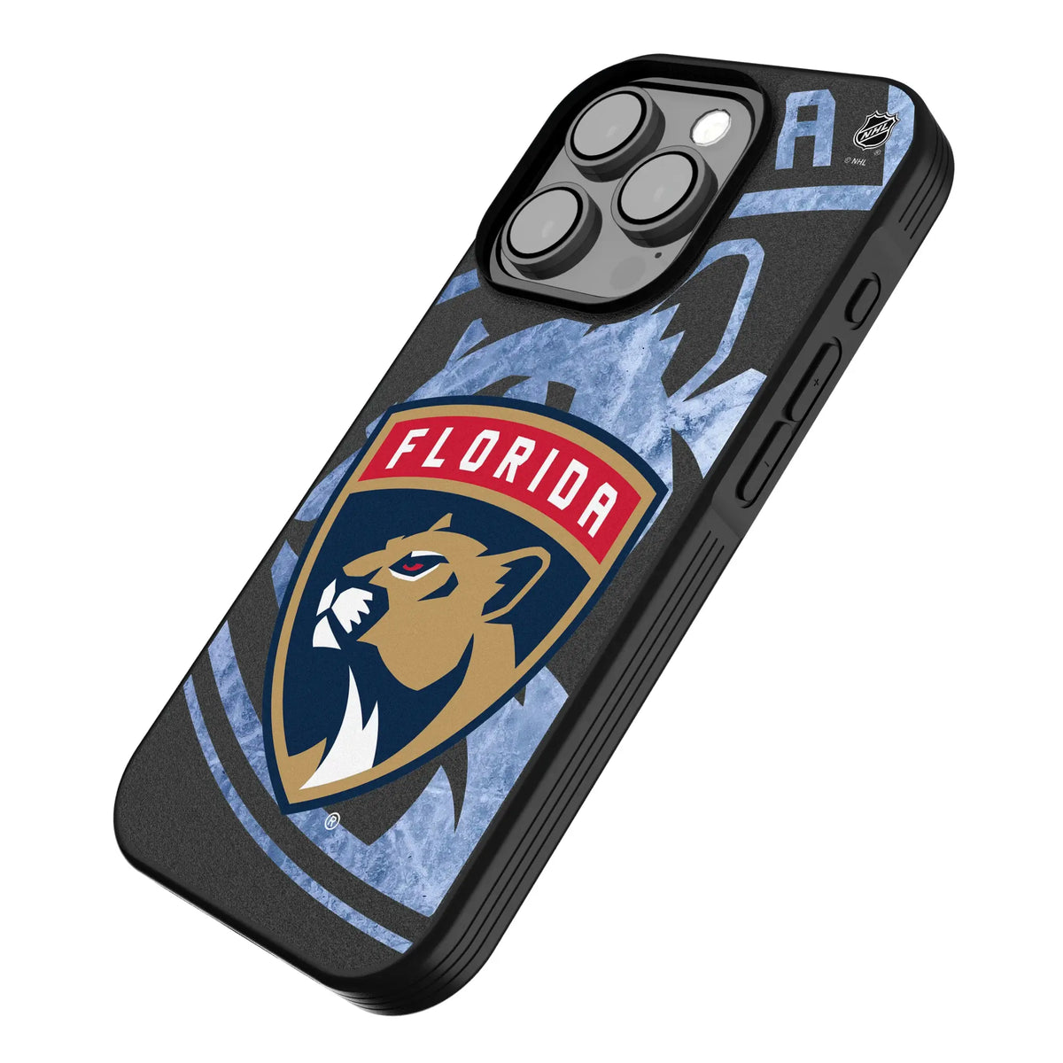 Florida Panthers Ice Tilt iPhone Bump Phone Case for Apple iPhone - Isometric View