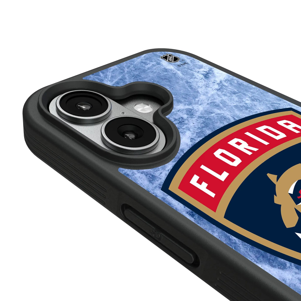 Florida Panthers Ice Wordmark iPhone Bump Phone Case for Apple iPhone - Detail#Device_iPhone 17