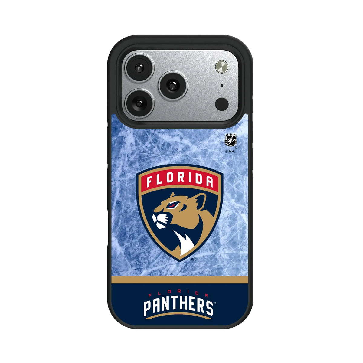 Florida Panthers Ice Wordmark iPhone Bump Phone Case for Apple iPhone#Device_iPhone 17 Pro