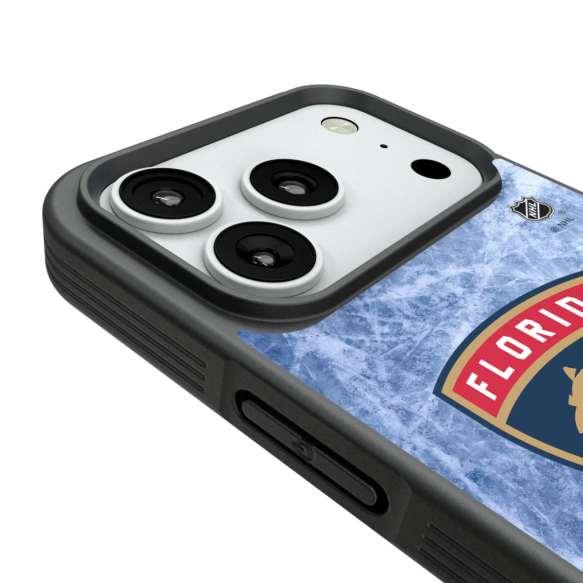Florida Panthers Ice Wordmark iPhone Bump Phone Case for Apple iPhone - Detail#Device_iPhone 18 Pro