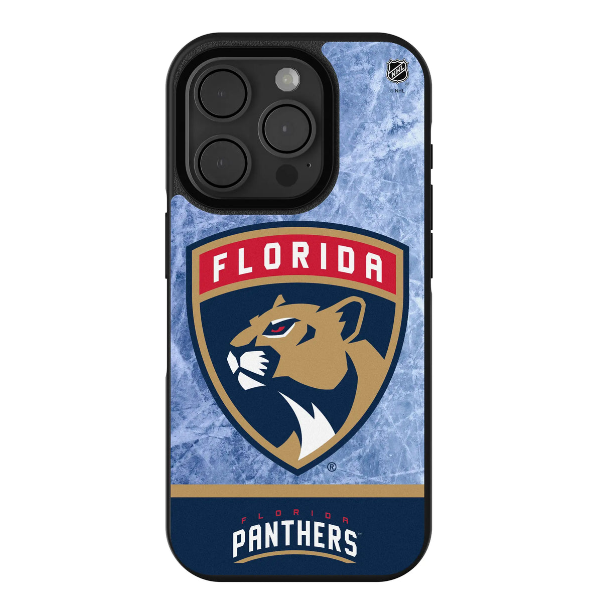 Florida Panthers Ice Wordmark iPhone Bump Phone Case for Apple iPhone