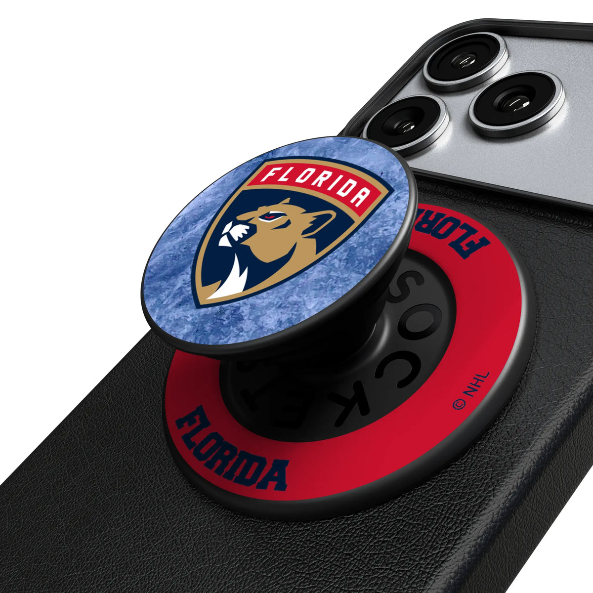Florida Panthers Ice Wordmark Popsockets Round Magnetic