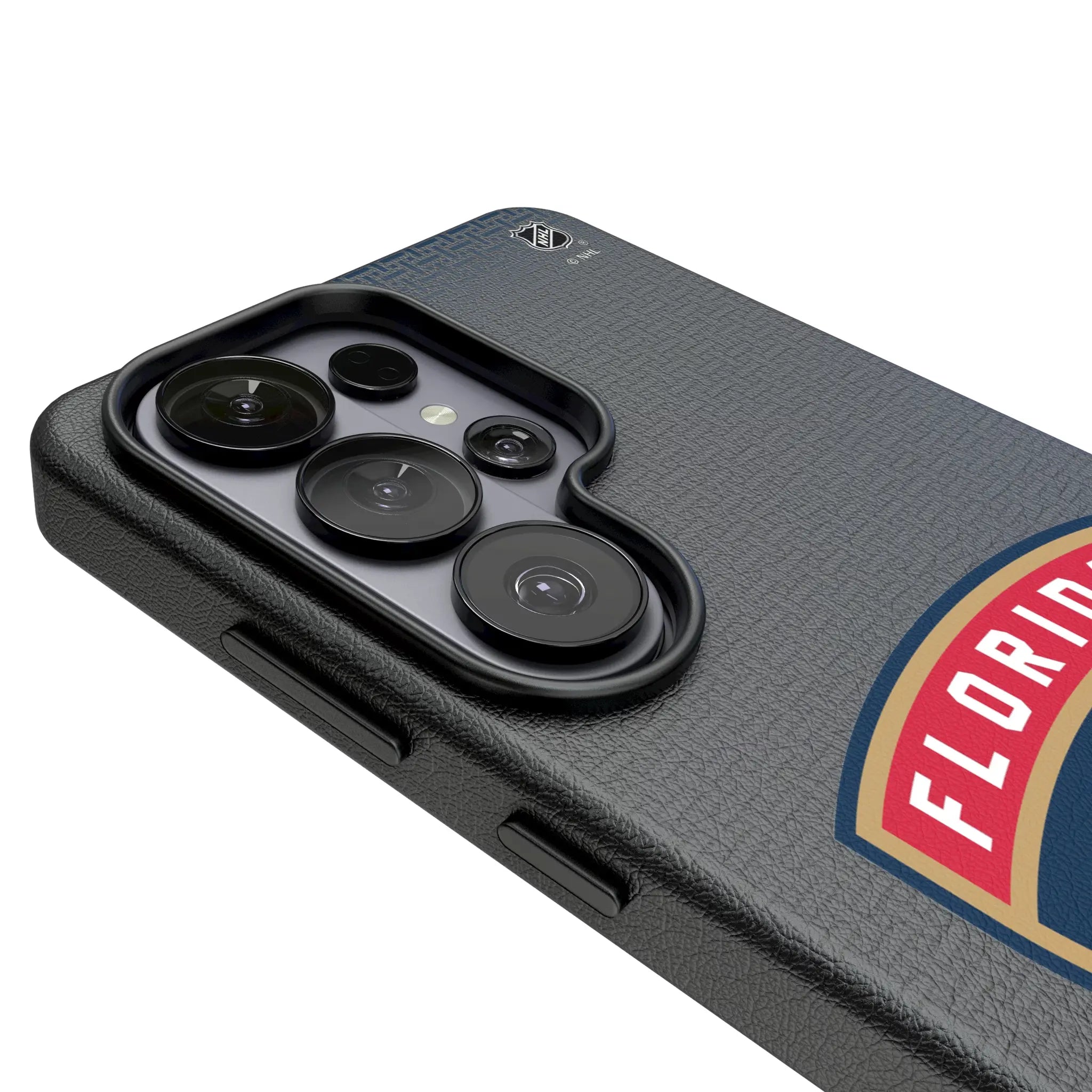 Florida Panthers Linen Galaxy MagSafe Compatible Phone Case for Samsung Galaxy - Detail#Device_Galaxy S26 Ultra