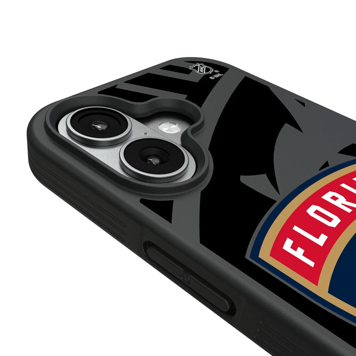 Florida Panthers Monocolor Tilt iPhone Bump Phone Case for Apple iPhone - Detail#Device_iPhone 17