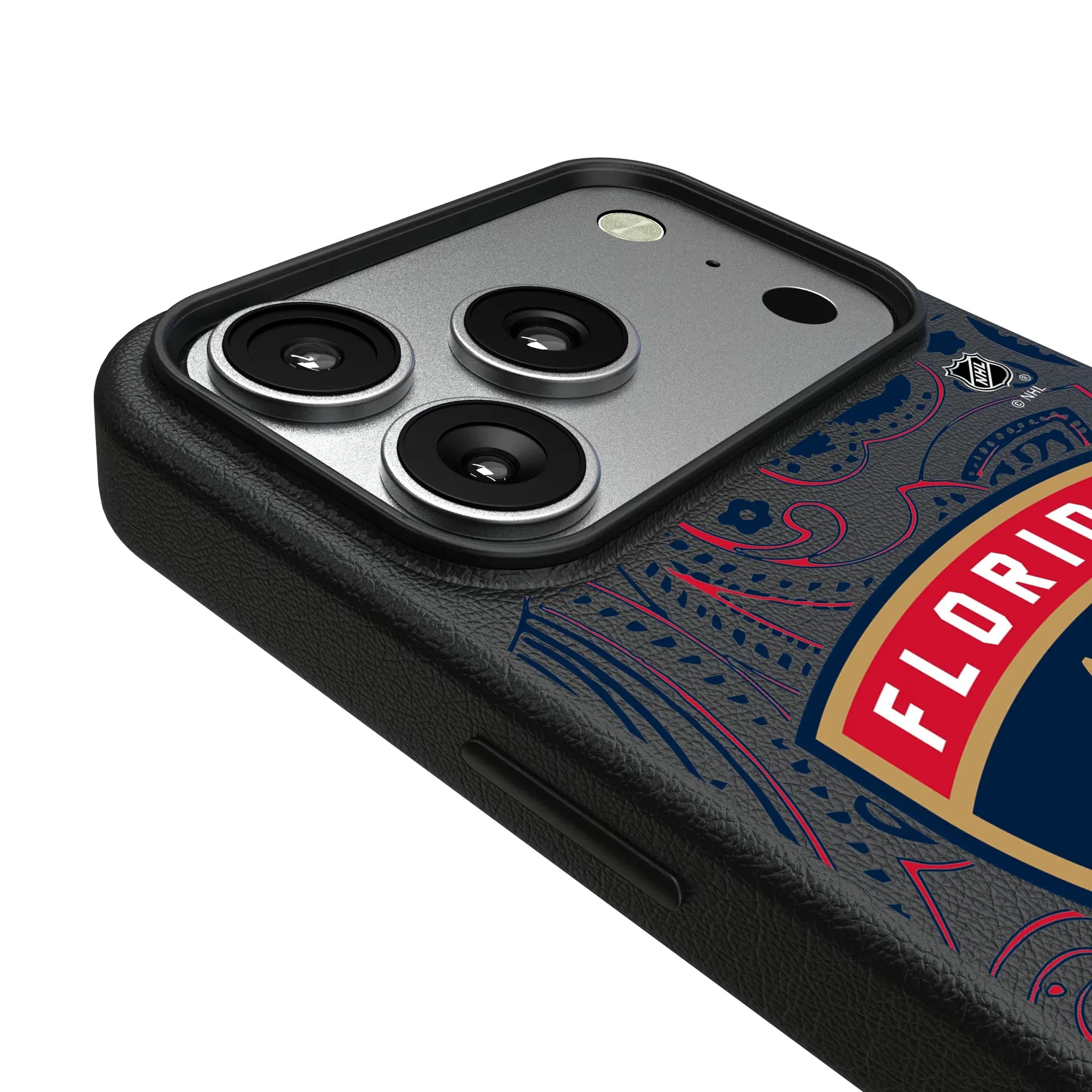 Florida Panthers Paisley iPhone MagSafe Compatible Phone Case for Apple iPhone - Detail#Device_iPhone 17 Pro