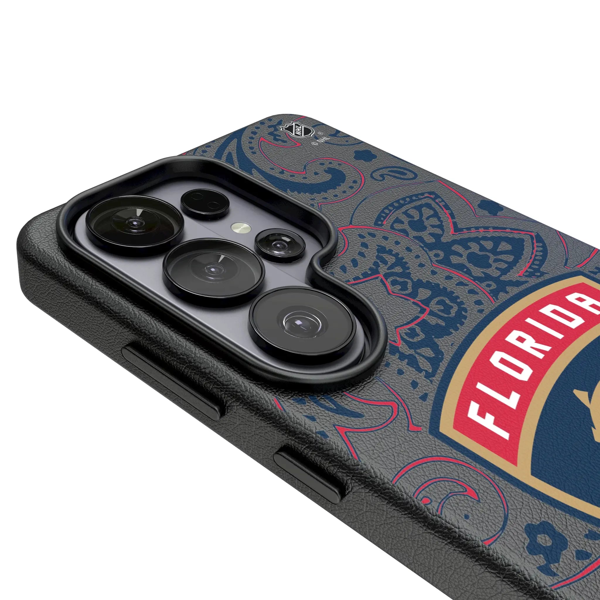 Florida Panthers Paisley Galaxy MagSafe Compatible Phone Case for Samsung Galaxy - Detail#Device_Galaxy S26 Ultra