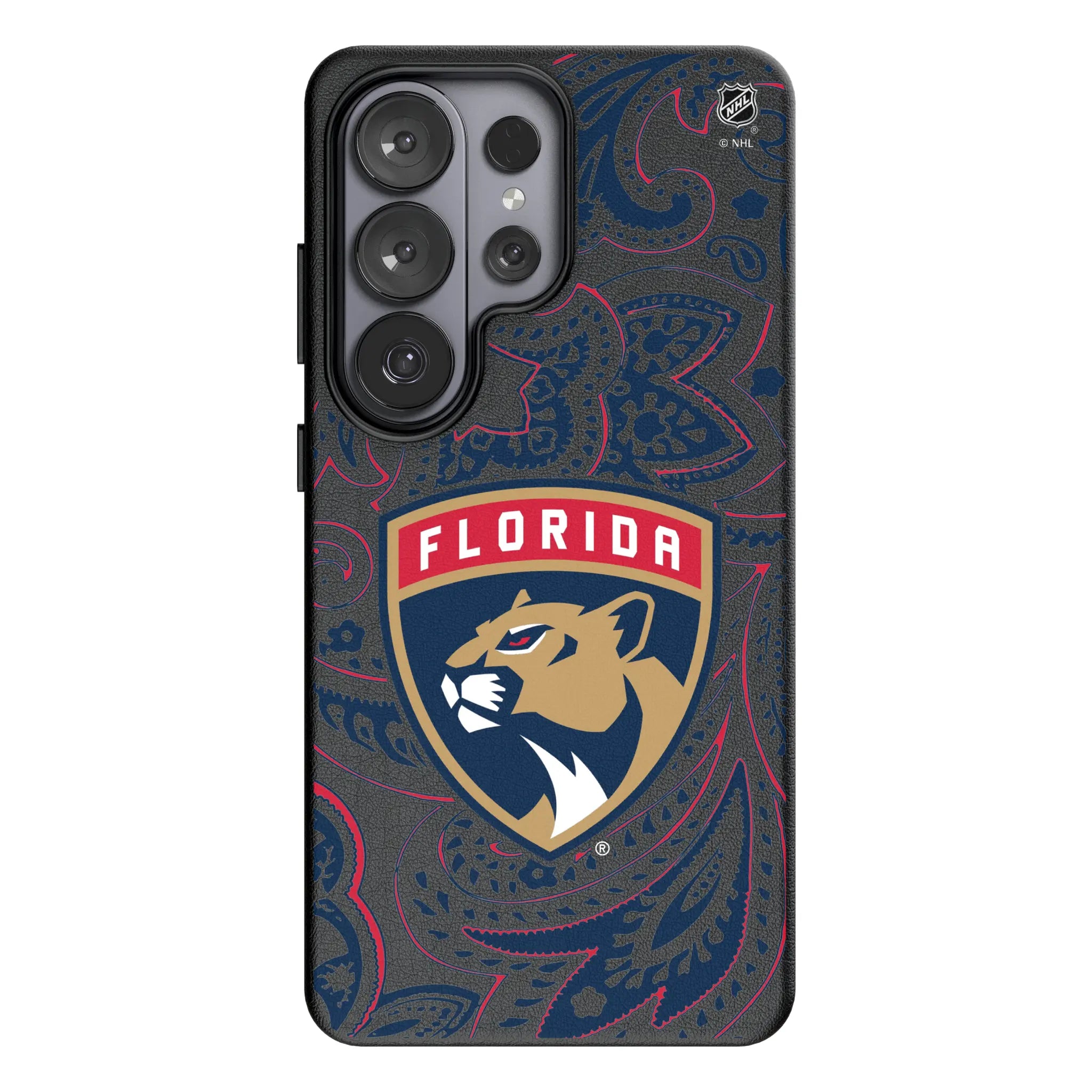 Florida Panthers Paisley Galaxy MagSafe Compatible Phone Case for Samsung Galaxy#Device_Galaxy S26 Ultra