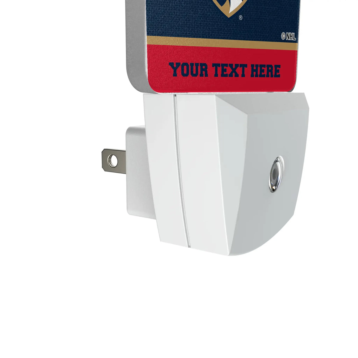Florida Panthers Personalized Endzone Solid Night Light 2-Pack - Detail