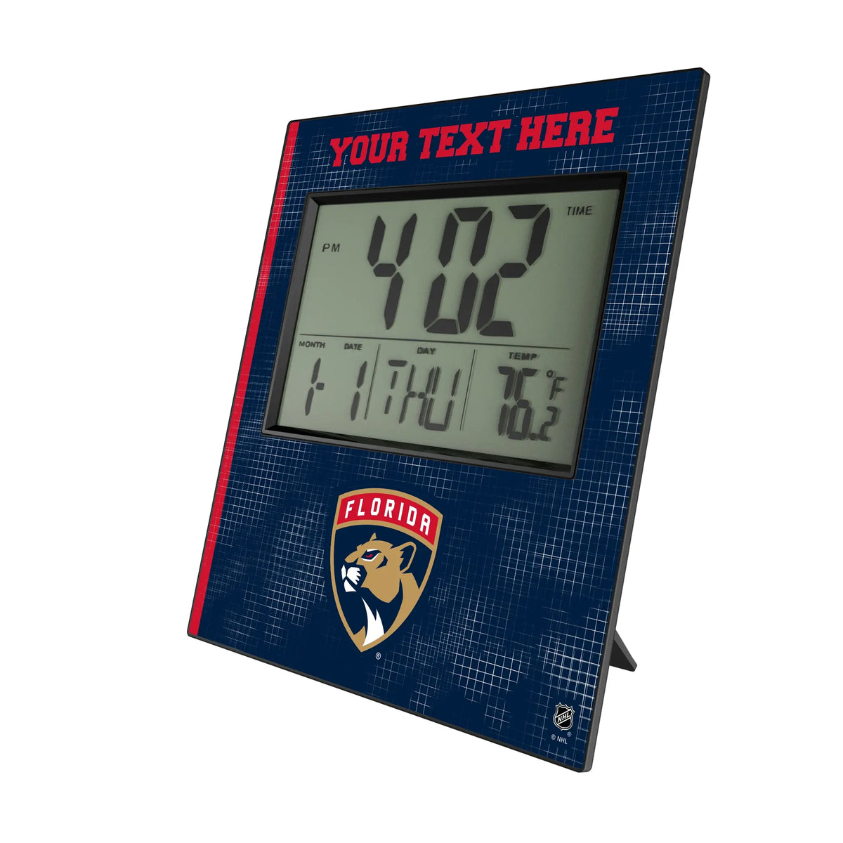 Florida Panthers Personalized Hatch Wall Clock
