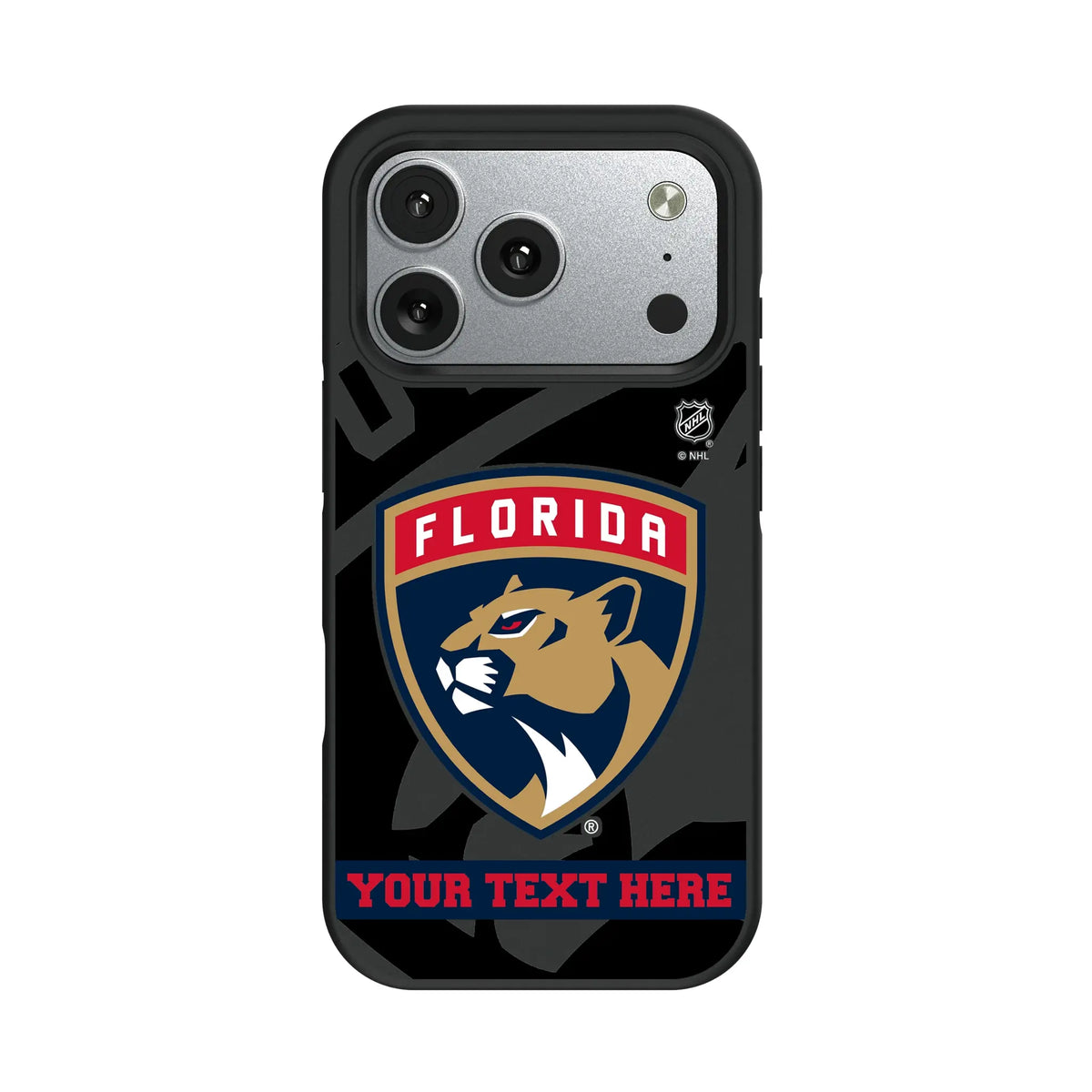 Florida Panthers Personalized Tilt iPhone Bump Phone Case for Apple iPhone#Device_iPhone 17 Pro