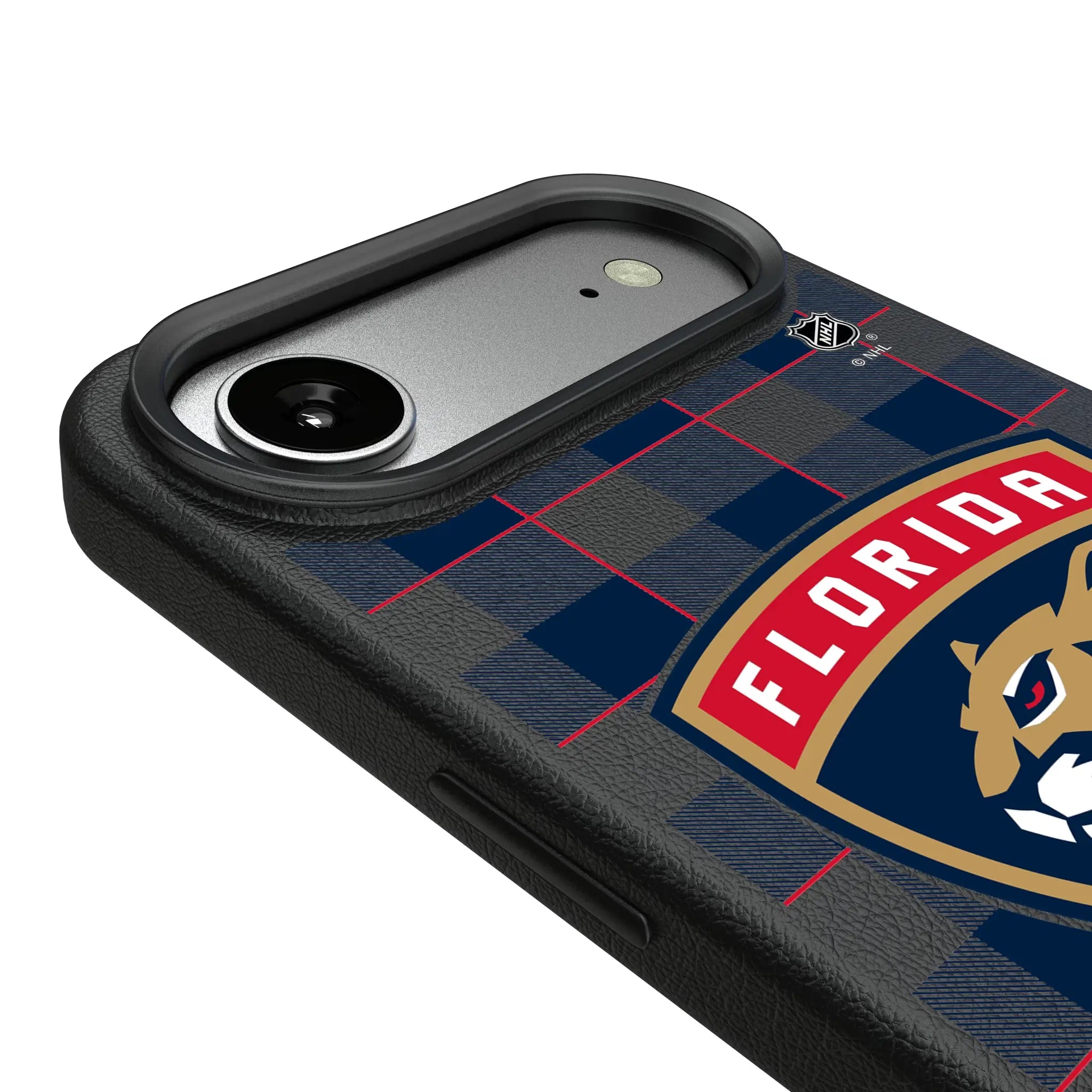 Florida Panthers Plaid iPhone MagSafe Compatible Phone Case for Apple iPhone - Detail#Device_iPhone Air