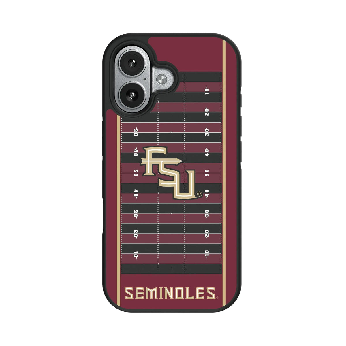 Florida State University Seminoles Athletic Wordmark Field iPhone Bump Phone Case for Apple iPhone#Device_iPhone 17
