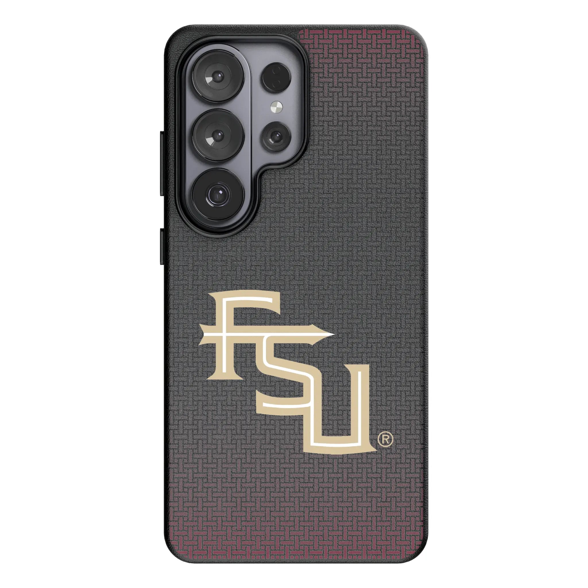 Florida State University Seminoles Athletic Wordmark Linen Galaxy MagSafe Compatible Phone Case for Samsung Galaxy#Device_Galaxy S26 Ultra