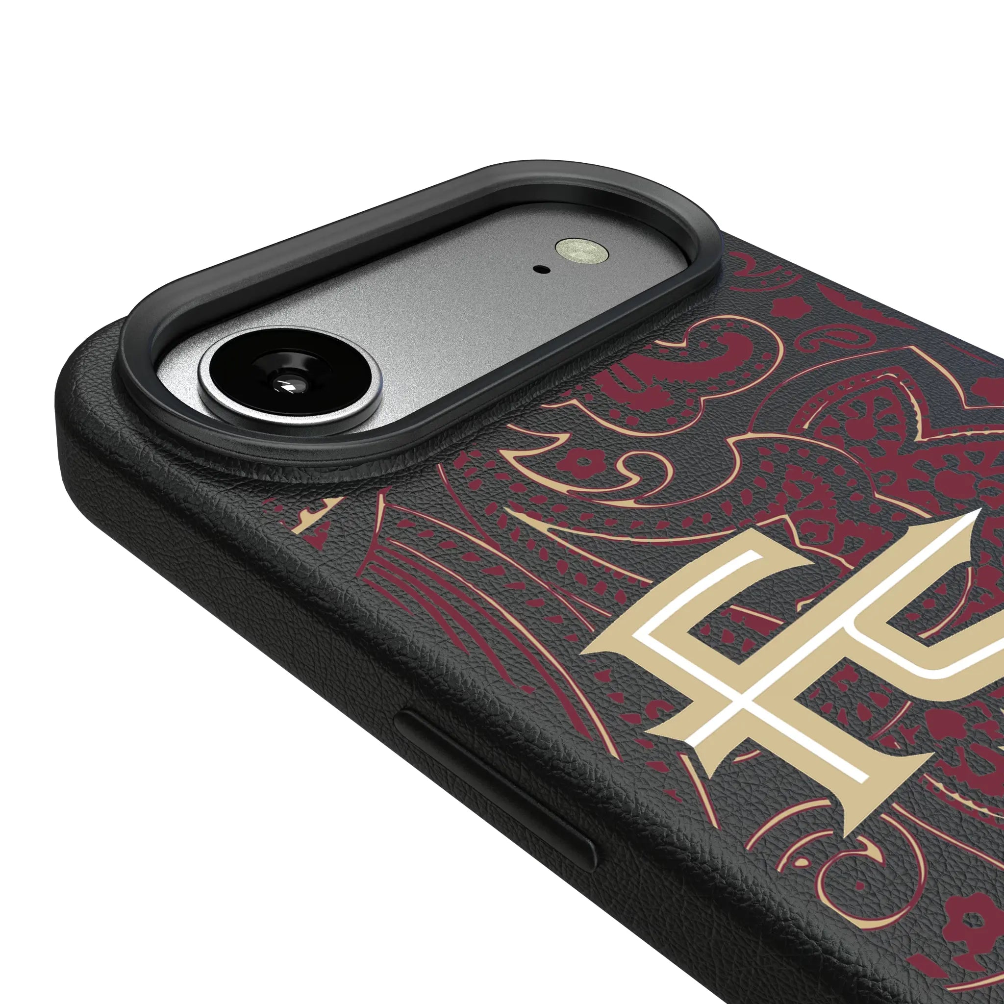 Florida State University Seminoles Athletic Wordmark Paisley iPhone MagSafe Compatible Phone Case for Apple iPhone - Detail#Device_iPhone Air
