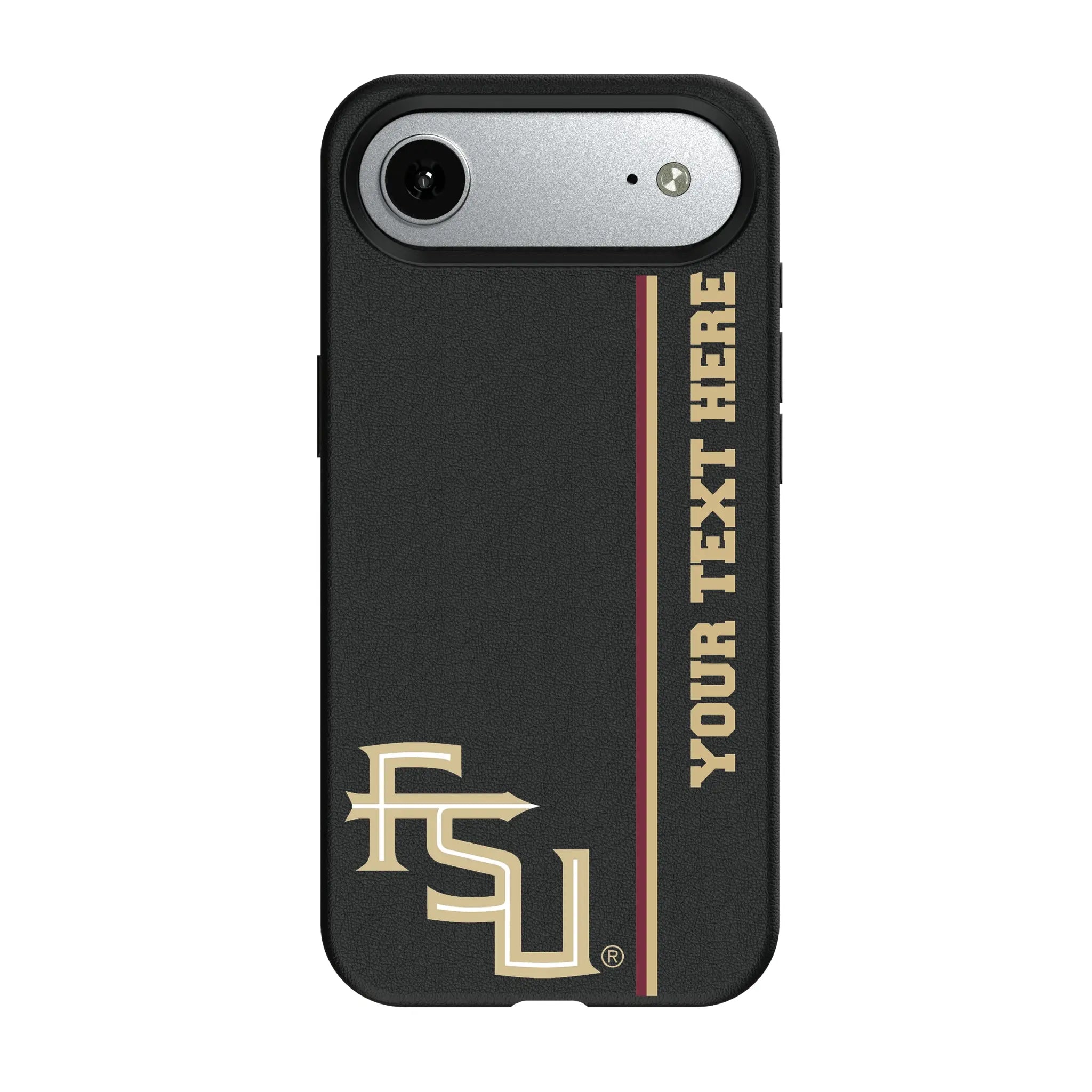 Florida State University Seminoles Athletic Wordmark Personalized Sidebard iPhone MagSafe Compatible Phone Case for Apple iPhone#Device_iPhone Air