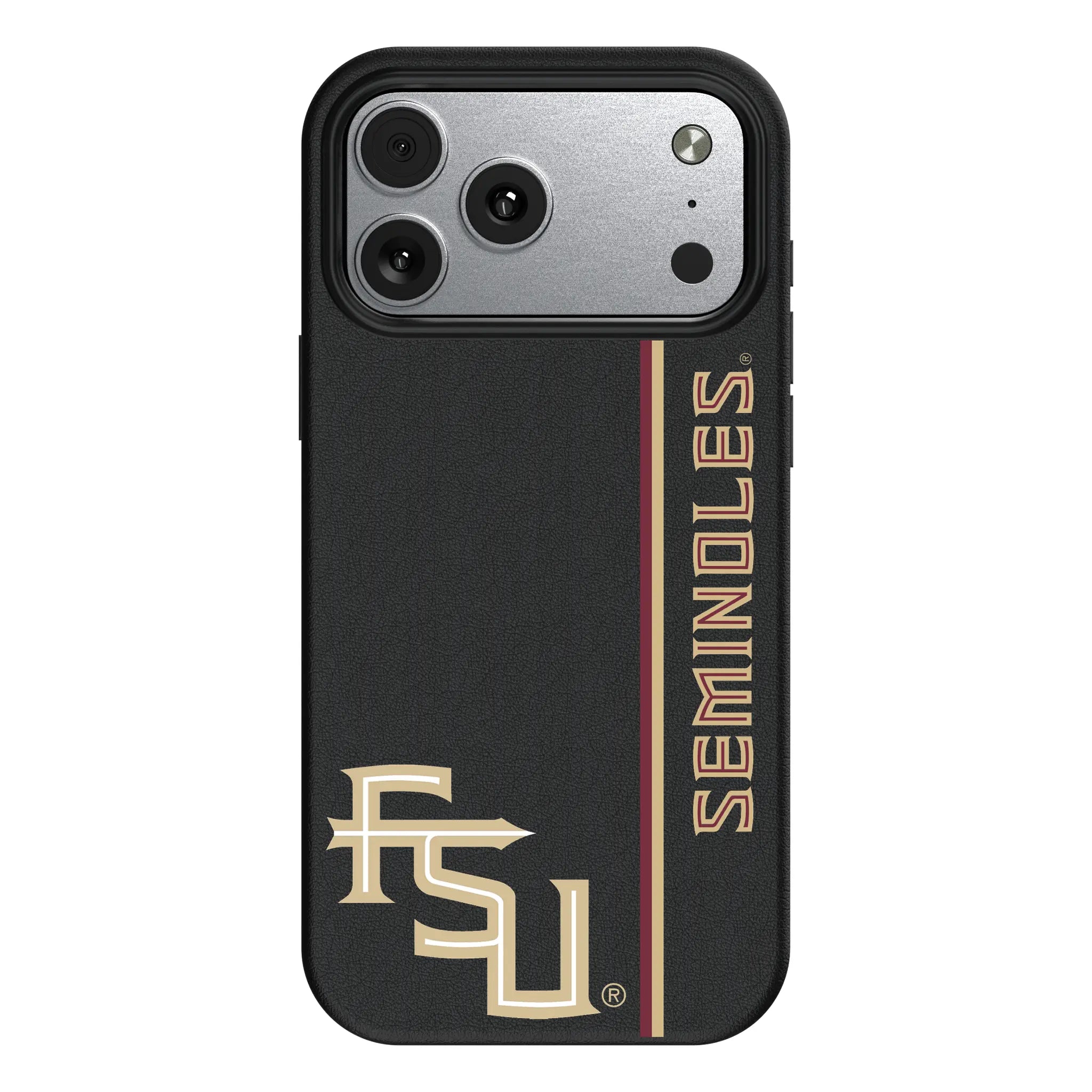 Florida State University Seminoles Athletic Wordmark Sidebar iPhone MagSafe Compatible Phone Case for Apple iPhone#Device_iPhone 17 Pro Max