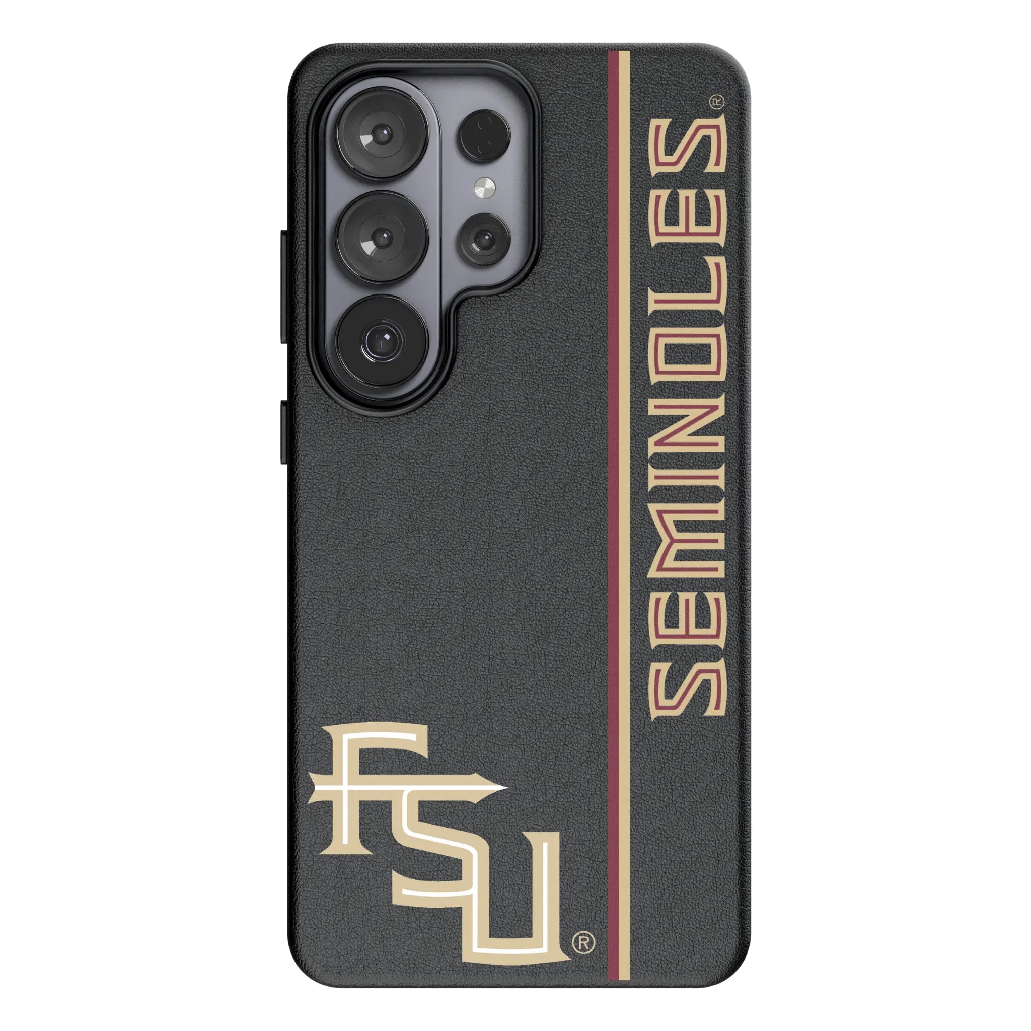 Florida State University Seminoles Athletic Wordmark Sidebar Galaxy MagSafe Compatible Phone Case for Samsung Galaxy#Device_Galaxy S26 Ultra