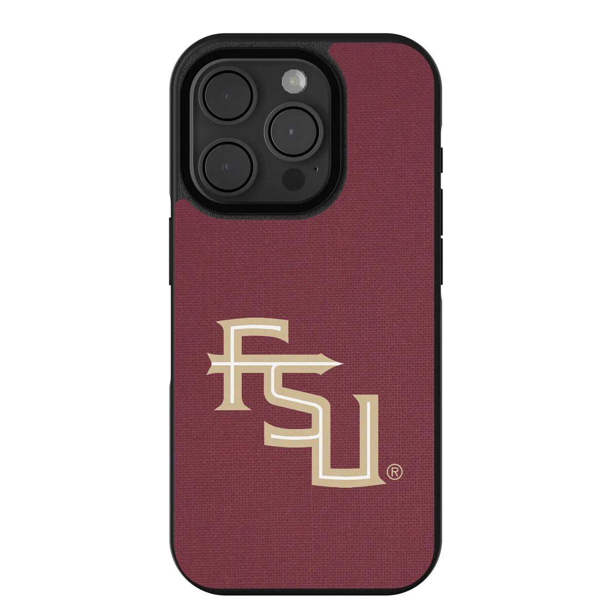 Florida State University Seminoles Athletic Wordmark Solid iPhone Bump Phone Case for Apple iPhone