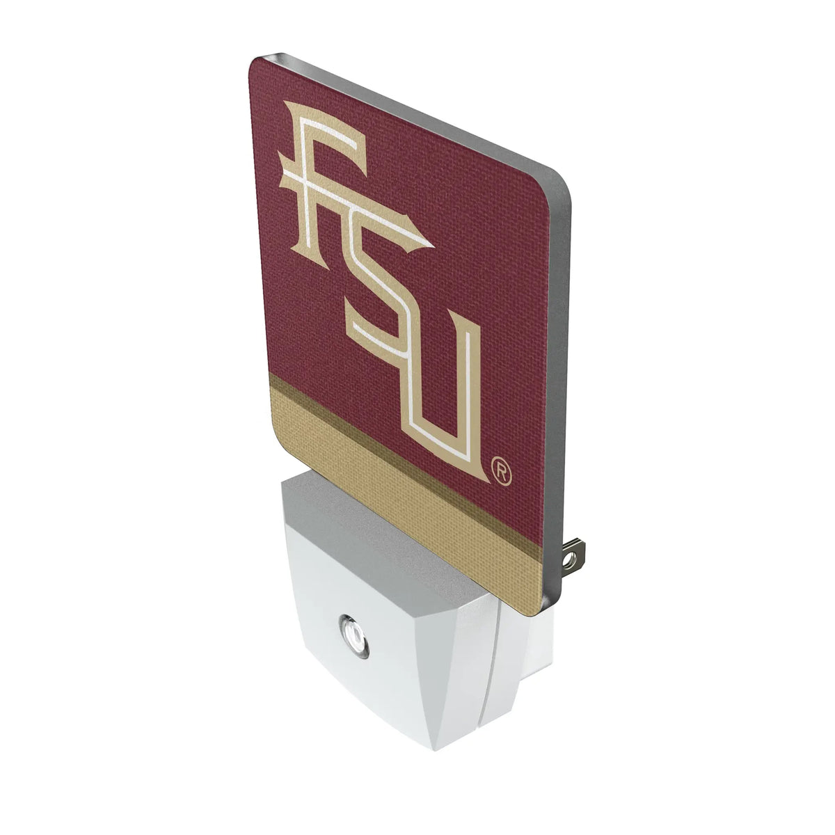 Florida State University Seminoles Athletic Wordmark Stripe Night Light 2-Pack - Isometric View