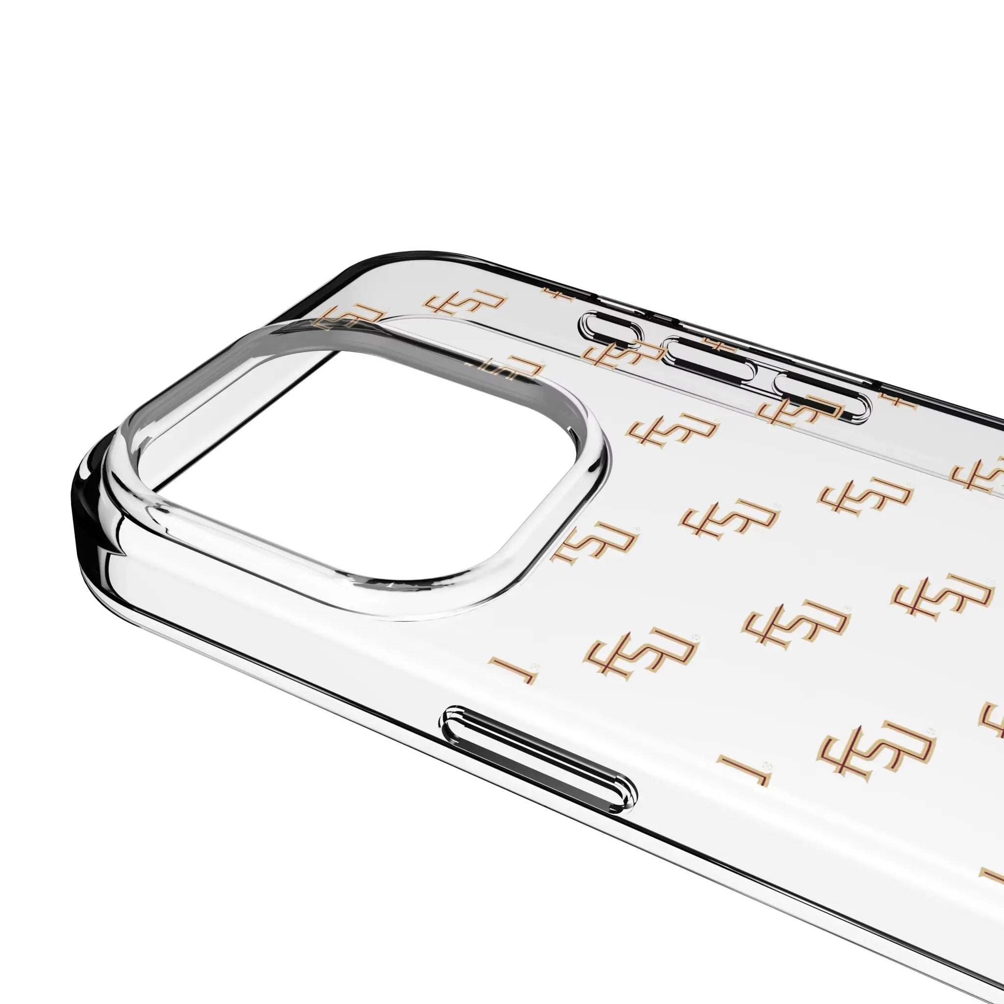 Florida State University Seminoles Fashion Pattern iPhone Clear Phone Case for Apple iPhone - Detail