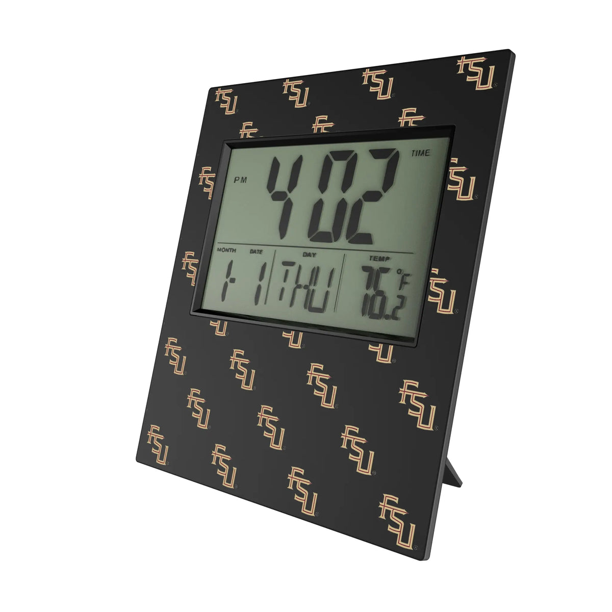 Florida State University Seminoles Fashion Pattern Wall Clock