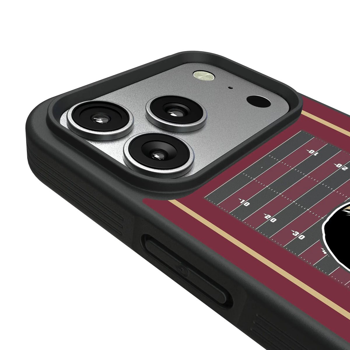 Florida State University Seminoles Field iPhone Bump Phone Case for Apple iPhone - Detail#Device_iPhone 17 Pro