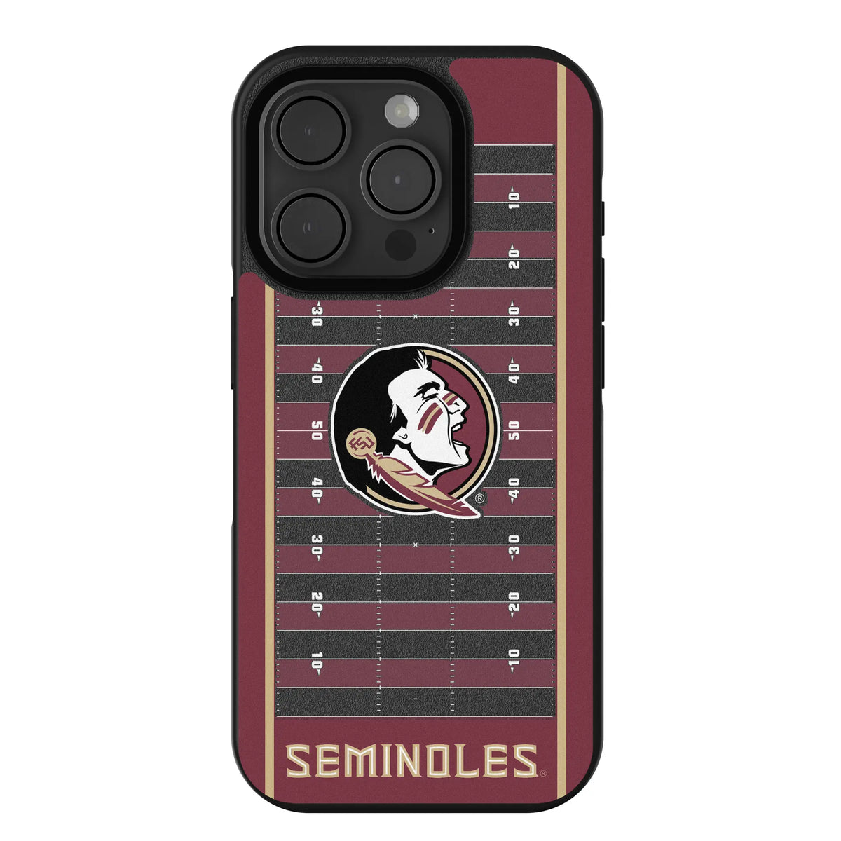 Florida State University Seminoles Field iPhone Bump Phone Case for Apple iPhone