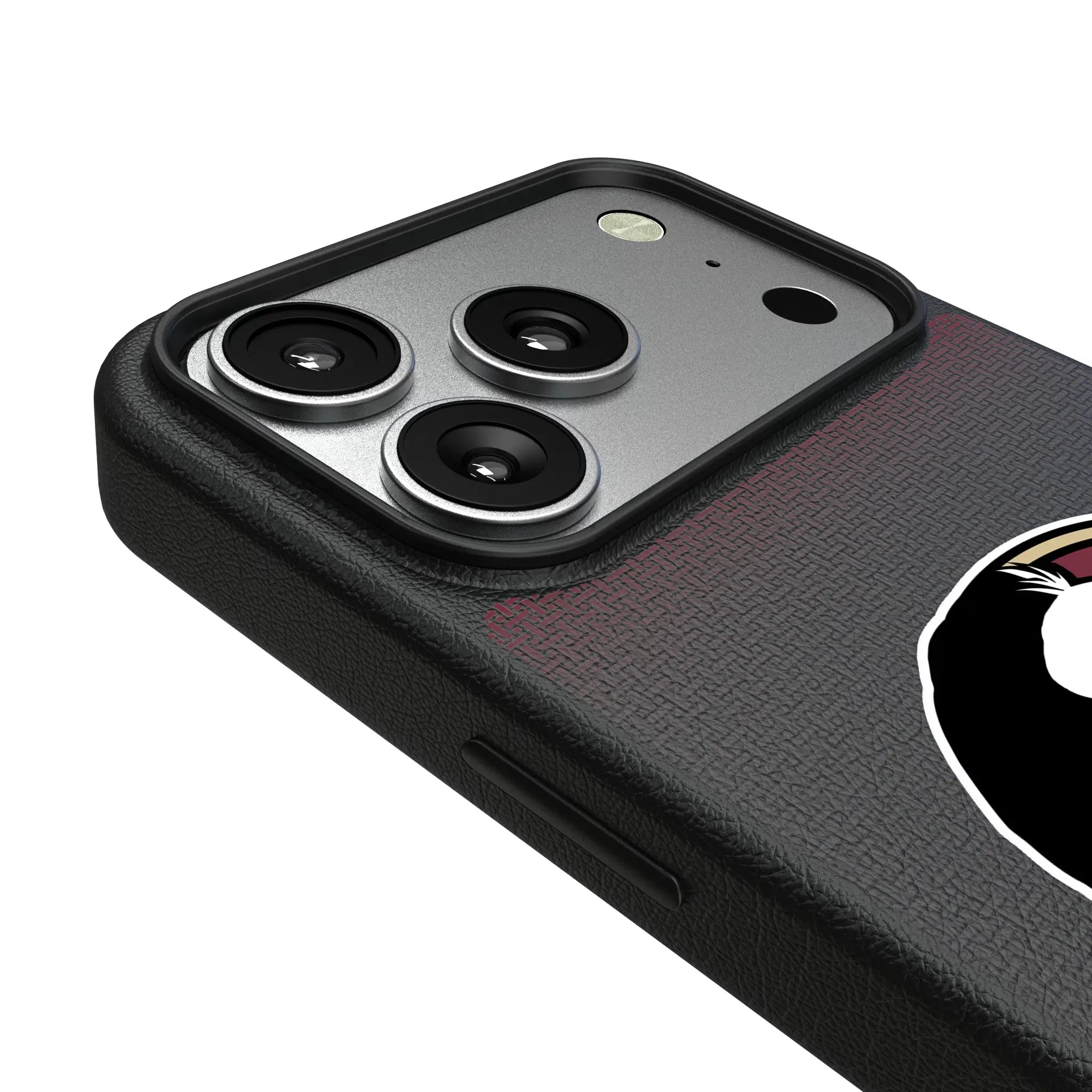 Florida State University Seminoles Linen iPhone MagSafe Compatible Phone Case for Apple iPhone - Detail#Device_iPhone 17 Pro