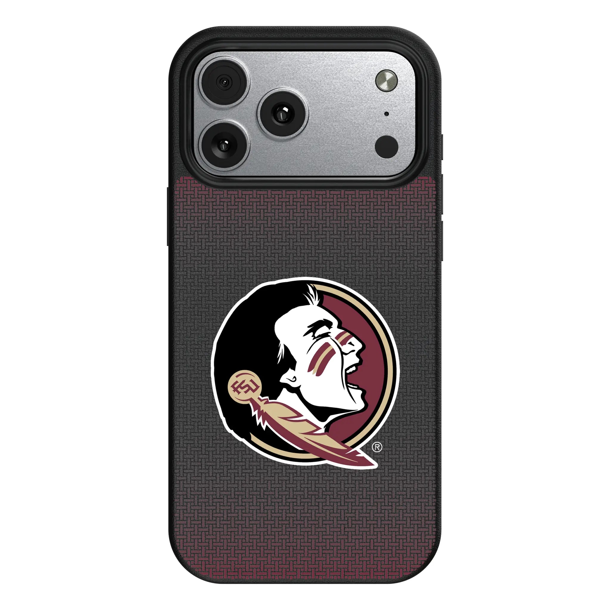 Florida State University Seminoles Linen iPhone MagSafe Compatible Phone Case for Apple iPhone#Device_iPhone 17 Pro Max