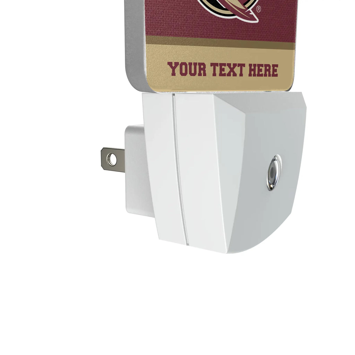 Florida State University Seminoles Personalized Endzone Solid Night Light 2-Pack - Detail