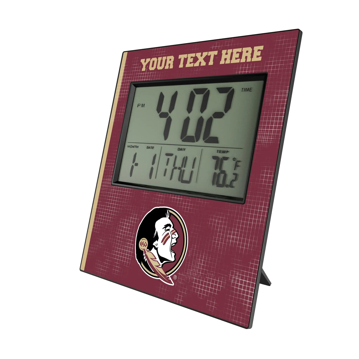 Florida State University Seminoles Personalized Hatch Wall Clock