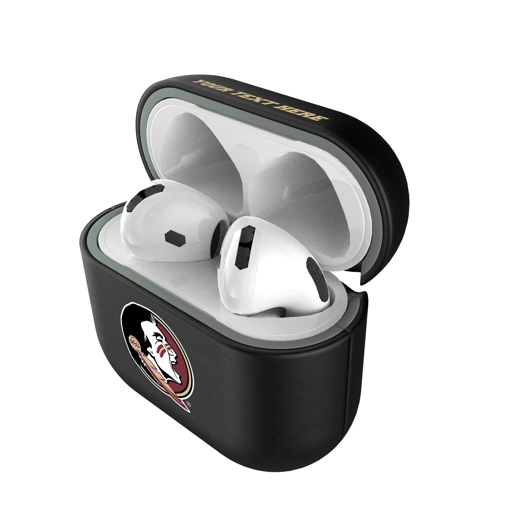 Florida State University Seminoles Personalized Insignia AirPods AirPod Case Cover#Device_AirPods 4